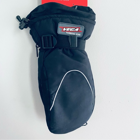 VEGA Technical Gear Black Snow Mobile Mitten Size XL NWT - Picture 2 of 11